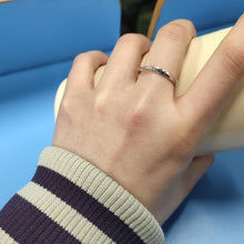 Engravable Matching Infinity Couple Promise Rings In Sterling Silver - CoupleSets