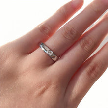 Engravable Matching Heart Promise Rings Sets In Sterling Silver - CoupleSets
