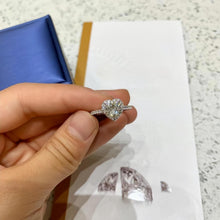 Engravable Heart Moissanite Promise Rings For Couples In Sterling Silver - CoupleSets