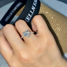 Engravable Heart Moissanite Promise Rings For Couples In Sterling Silver - CoupleSets