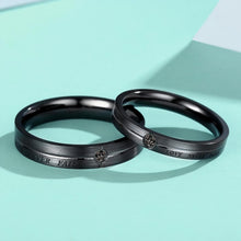 Unique Love Never Fails Promise Rings For Couples In Sterling Silver - CoupleSets