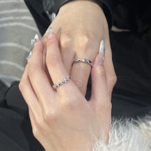 Adjustable Infinity Love Promise Rings For Couples In Sterling Silver - CoupleSets