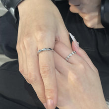 Adjustable Infinity Love Promise Rings For Couples In Sterling Silver - CoupleSets