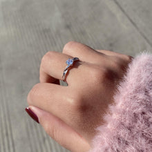 Adjustable Infinity Promise Rings Sets In Sterling Silver - CoupleSets