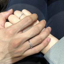 Adjustable Knot Promise Rings Sets In Sterling Silver - CoupleSets