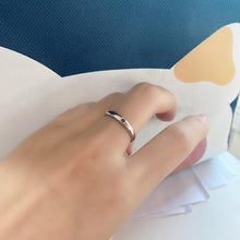 Adjustable Simple Sun And Moon Couple Rings In Sterling Silver - CoupleSets