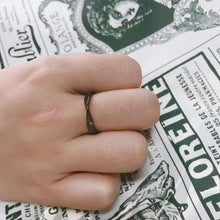 Adjustable Day And Night Infinity Love Couple Rings In Sterling Silver - CoupleSets