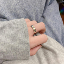 Adjustable I Love You To The Moon And Back Couple Rings In Sterling Silver - CoupleSets