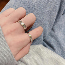 Adjustable I Love You To The Moon And Back Couple Rings In Sterling Silver - CoupleSets