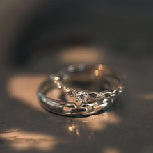 Adjustable Matching Knot Promise Rings For Couples In Sterling Silver - CoupleSets