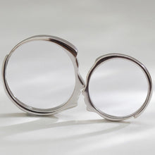 Adjustable Matching Kiss Promise Rings For Couples In Sterling Silver - CoupleSets