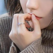 Adjustable Princess And Knight Promise Rings Sets In Sterling Silver - CoupleSets