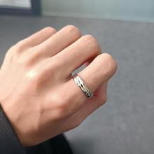 Adjustable Meteor Promise Rings For Couples In Sterling Silver - CoupleSets