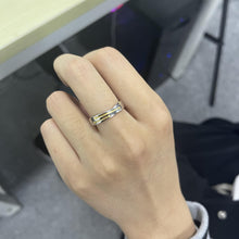 Adjustable Meteor Promise Rings For Couples In Sterling Silver - CoupleSets