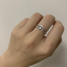 Adjustable Frosted Princess And Knight Promise Rings Sets In Sterling Silver - CoupleSets