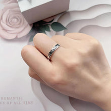 Adjustable Princess And Knight Couple Rings Sets In Sterling Silver - CoupleSets