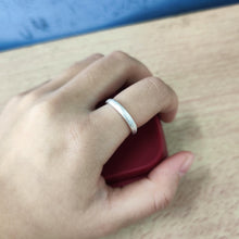 Adjustable Day And Night Promise Rings For Couples In Sterling Silver - CoupleSets