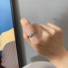 Adjustable Cute Elk Promise Rings For Couples In Sterling Silver - CoupleSets