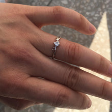 Adjustable Cute Elk Promise Rings For Couples In Sterling Silver - CoupleSets