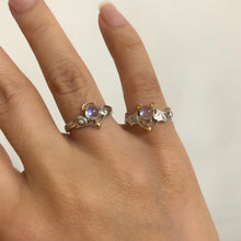 Adjustable Cute Angel And Demon Matching Couple Rings In Sterling Silver - CoupleSets