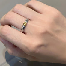 Adjustable Sun And Moon Matching Rings For Couples In Sterling Silver - CoupleSets