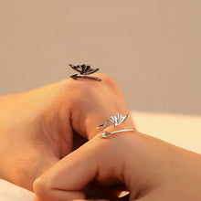 Adjustable Angel And Devil Matching Couple Rings In Sterling Silver - CoupleSets