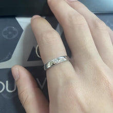 Adjustable Guardian Angel Moissanite Promise Rings Sets In Sterling Silver - CoupleSets