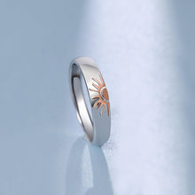 Adjustable Sun And Moon Promise Rings For Couples In Sterling Silver - CoupleSets