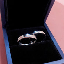 Adjustable Love Quotes Matching Promise Rings For Couples In Sterling Silver - CoupleSets