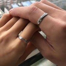 Adjustable You Complete Me Infinity Promise Rings Sets In Sterling Silver - CoupleSets