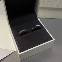 Adjustable Unique Rhombic Couple Promise Rings In Sterling Silver - CoupleSets