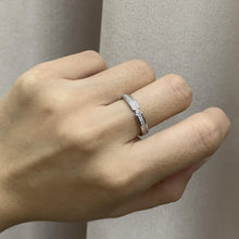 Adjustable Unique Love Promise Rings Sets In Sterling Silver - CoupleSets