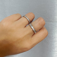 Adjustable Unique Love Promise Rings Sets In Sterling Silver - CoupleSets