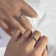 Adjustable Infinity Love Matching Heart Promise Rings Sets In Sterling Silver - CoupleSets