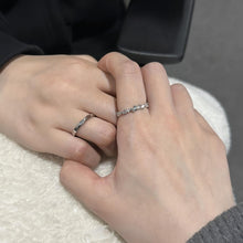 Adjustable Cute Butterfly Promise Rings For Couples In Sterling Silver - CoupleSets