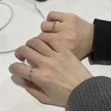 Adjustable Cute Butterfly Promise Rings For Couples In Sterling Silver - CoupleSets