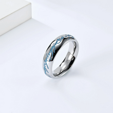 Engravable Glow In The Dark Titanium The One Rings For Couples