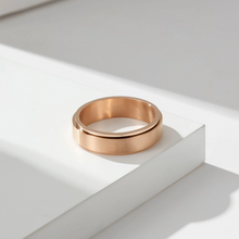 Engravable Matching Titanium Spinner Rings For Couples