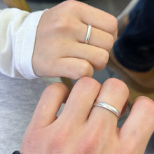 Personalized Rebirth Sterling Silver Promise Rings For Couples