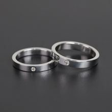 Custom Matching Initials Infinity Silver Promise Rings For Couples