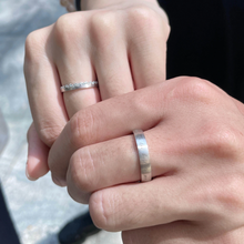 Engravable You Are The Best To Me Silver Promise Rings For Couples