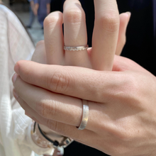 Engravable You Are The Best To Me Silver Promise Rings For Couples