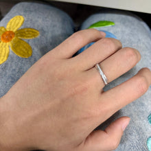 Engravable Infinity Knot Silver Promise Rings For Couples