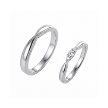 Engravable Frosted Solitaire Infinity Silver Couples Promise Rings