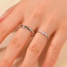 Engravable Princess And Knight Silver Promise Rings For Couples