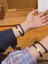 Cute Kitten And Pig Relationship Double Layer Couple Beaded Bracelets