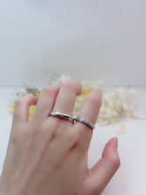 Engravable Infinity Knot Silver Promise Rings For Couples