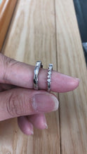 Adjustable Infinity Love Matching Heart Promise Rings Sets In Sterling Silver