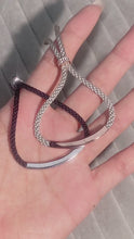 Engravable Simple Matching Charm Bracelets For Couples In Sterling Silver