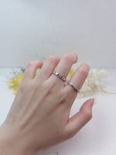 Engravable Love Infinity Silver Moissanite Promise Rings For Couples